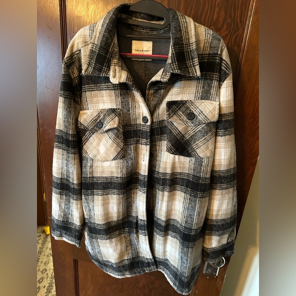 Thread & Supply Flannel Shacket